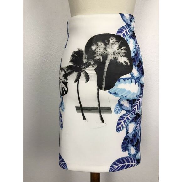 Opening Ceremony Pelagic Print Skirt - Picture 6 of 8